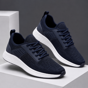 Home Step Into Comfort with StepCraft AirFlex Sneakers Experience the perfect blend of style, comfort, and performance with the StepCraft AirFlex Lightweight Sneakers. Designed for today's active lifestyle, these sneakers are built to keep you moving comfortably throughout the day while adding a modern touch to your everyday outfit. The breathable engineered mesh upper allows continuous airflow, helping your feet stay cool and fresh even during long hours of wear. Inside, a soft memory-foam cushioned insole provides exceptional comfort and absorbs impact with every step. The lightweight construction reduces foot fatigue, making these sneakers ideal for work, college, travel, gym sessions, walking, and casual outings. The flexible anti-slip rubber outsole offers reliable traction on different surfaces, while the durable build ensures long-lasting performance. Their sleek, versatile design pairs effortlessly with jeans, joggers, chinos, shorts, and athletic wear, making them an essential addition to your footwear collection. Whether you're running errands, commuting, exercising, or exploring the city, StepCraft AirFlex Sneakers deliver the comfort, stability, and confidence you need every day.